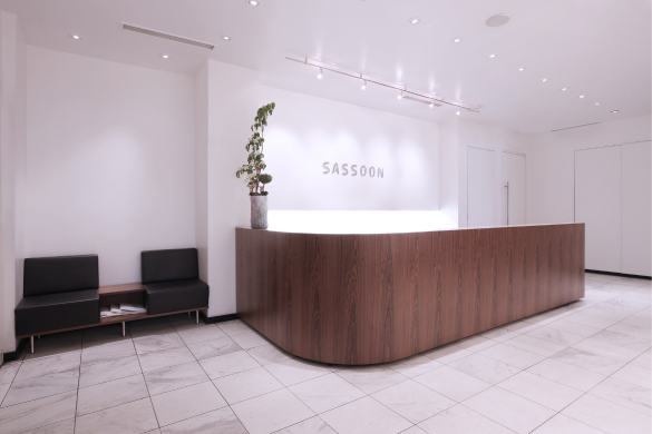 Die Rezeption von Sasson Salon in Hamburg